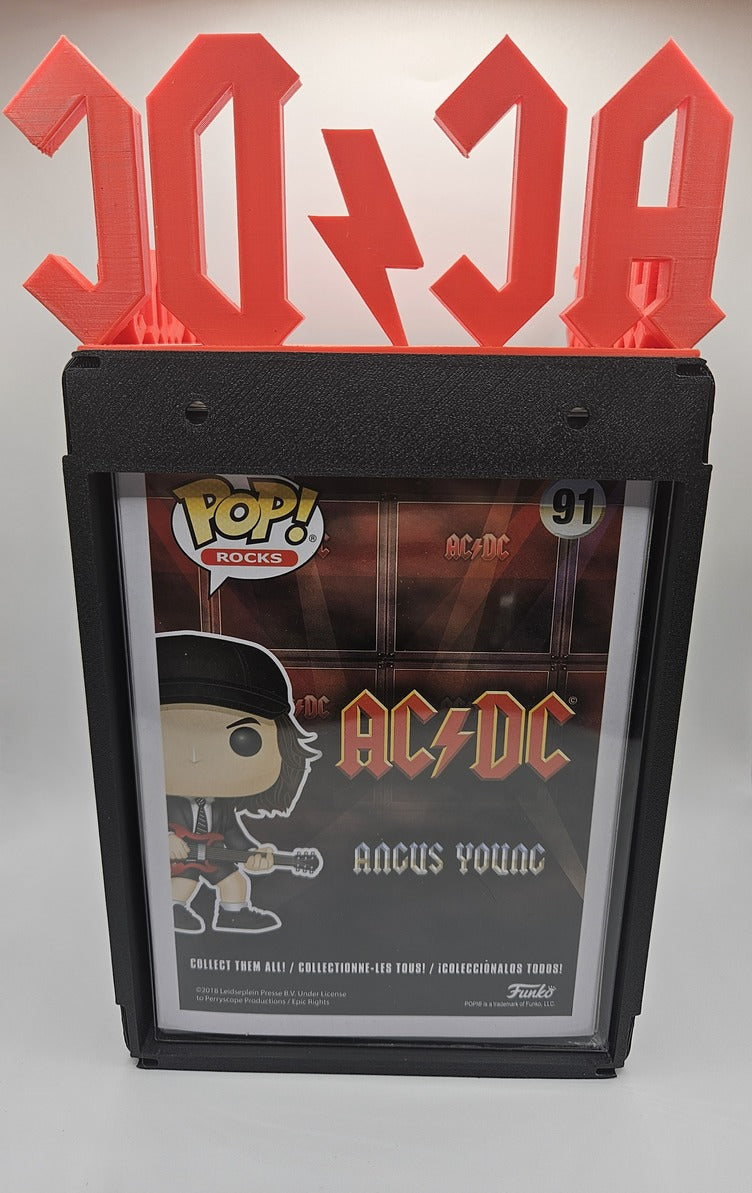 Funko Pop Floating Wall mount with Customizable Name Plate
