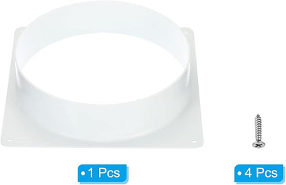 8" Duct Connector Flange w/ Screws