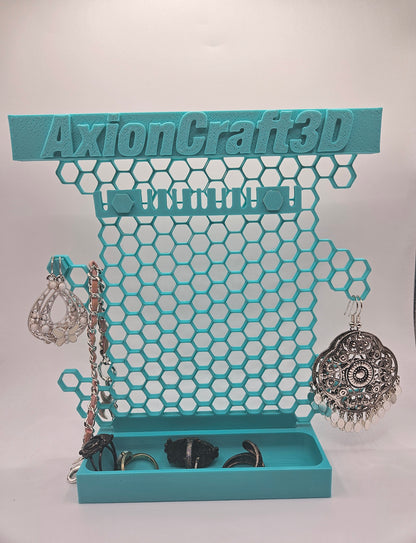 Jewelry Stand W/ Customizable Banner and attachments